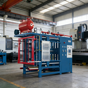 Machine de moulage de formes en polystyrène expansé (EPS) pour boîtes à poisson isolantes, blocs de mousse ICF en polystyrène léger, coffrages isolants en béton - Product Image 1