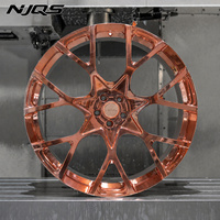 Rines de Aleación NJQS para Autos de Pasajeros, Rines de Aluminio de 16-24 Pulgadas, Precio de Fábrica, Alibaba 5X114.3