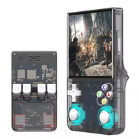 NKIWI Nouveau R36 Console de jeu ultra portable Écran 4 pouces WIFI 64GB Système Linux Lecteur de jeu vidéo rétro portable R36S