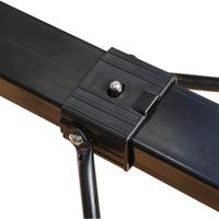 Table d'extérieur en acier de support de table d'ordinateur de bureau réglable pliante en plastique Yoho avec fente