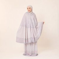 Robe de prière Naila pour femmes avec boucles pour les doigts, vêtements islamiques modestes