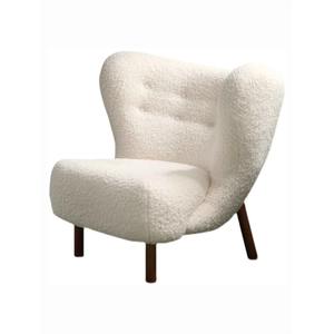 Shiyi Design moderno nuovo arrivo tessuto imbottito <span class=keywords><strong>piccola</strong></span> sedia <span class=keywords><strong>Petra</strong></span> Hotel in velluto divano divano poltrona per soggiorno - Product Image 6