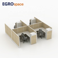 Système de cloisons modulaires EGROspace pour solutions de mobilier personnalisé, séparateurs de pièce, postes de travail modulaires pour bureaux