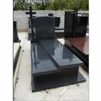 European Style Customized Design Low Price Granite Grave Marble Memorial Tombstone and Monument for Cement
