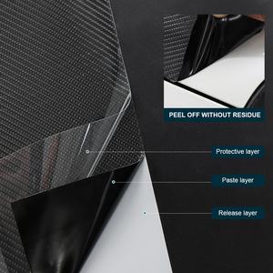 Precios al por Mayor, Vinilo Decorativo <span class=keywords><strong>para</strong></span> Autos y Motos, Película de Fibra de Carbono 8D TPU, Autocurable, Negro Carbono, Alta Calidad - Product Image 1