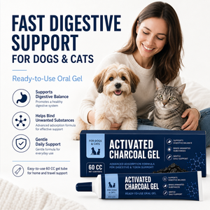 Gel de Carbón Activado para Mascotas de Alta Adsorción, para Perros y Gatos, Apoyo al Tracto Digestivo, Suplemento de Arcilla Bentonita de Marca Privada - Product Image 3