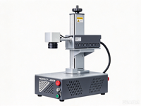 Marqueur laser UV à prix d'usine Perfect Laser - 40 kHz, sans contact, sans entretien, chemin optique pour verre, cristal, bijoux PE-DP-5051