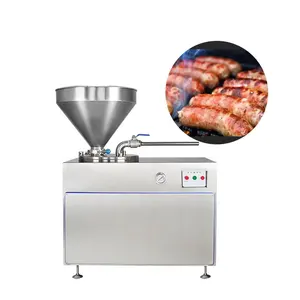 Máquina De Fazer Salsicha Hidráulica Enchimento De Enchimento De Salsicha Para Carne Produto Fazendo Salsicha