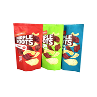 Imprimé personnalisé de qualité alimentaire ziplock croquettes de poulet biscuit riz craquelin collation personnalisé pochette en plastique emballage alimentaire sac