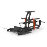 Force commerciale Glute Drive trempettes Hip Thrust Machine nouvelle conception réglable plaque chargée Glute Builder banc