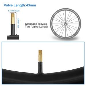 Chambre à air de vélo de montagne standard <span class=keywords><strong>26</strong></span> <span class=keywords><strong>pouces</strong></span> X 1.95 avec valve Schrader 43 mm pour pneu de <span class=keywords><strong>VTT</strong></span> et vélos de route - Product Image 3