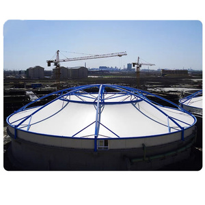 Waterworks nhà máy độ bền kéo màng nước thải hồ bơi Biogas nồi đảo ngược treo cấu trúc màng bao gồm công viên kho - Product Image 5