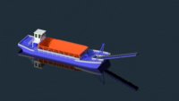 Barge LCT neuve de chantier naval à vendre aux Philippines