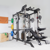 WENDY Anpassbares Logo Multifunktionales Krafttrainingsgestell für Zuhause, Metall-Squat-Rack, Brust-Bodybuilding-Käfig mit Unbegrenzter Erweiterungsmöglichkeit