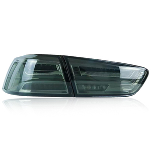 Luci per Auto Mitsubishi <span class=keywords><strong>Lancer</strong></span> 2009-2018, Fanale Posteriore <span class=keywords><strong>LED</strong></span> Rosso, Luce di Stop e Freno, Nuovo Accessorio Automobilistico 12V - Product Image 5