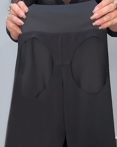 Leggings de cintura alta para <span class=keywords><strong>mujer</strong></span>, pantalones acampanados de pierna ancha, pantalones de yoga, deportivos, fitness, casuales - Product Image 3