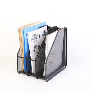 Lưới Máy Tính Để Bàn Giữ Tập Tin Tổ Chức Tạp Chí Kim Loại Giá - Product Image 5