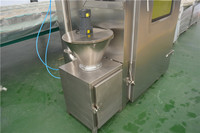 Four à fumage électrique commercial automatisé pour viande et poisson, capacité 200 kg, machine de fumage et de cuisson pour saucisses, jambon, bacon, poisson, moteur 304
