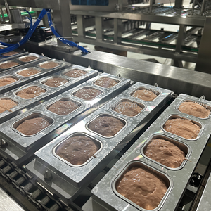 Machine automatique de remplissage et d'emballage de plateau de papier d'aluminium de sauce de viande de nourriture de chien de <span class=keywords><strong>chat</strong></span> à vendre - Product Image 2