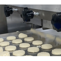 Machine à biscuits de haute qualité et économique pour la fabrication de biscuits, avec fonction de découpe par fil et de dépose de chocolat