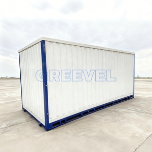 Greevel sóng tường 16ft 20ft thép prefab dễ dàng lắp ráp di chuyển đơn vị lưu trữ di động container lưu trữ - Product Image 6