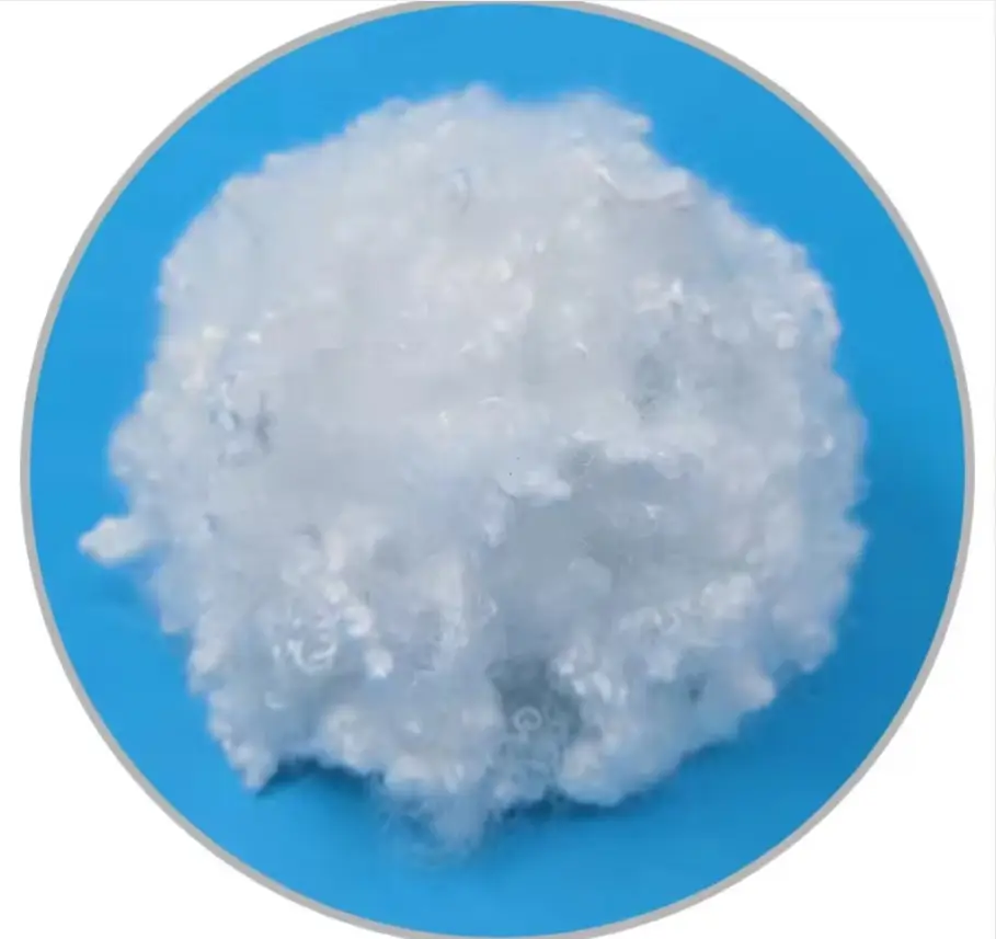 Hot sell and high quality Polyester Fibre 15D Pillow Filling Material Recycled Polyester Fiber