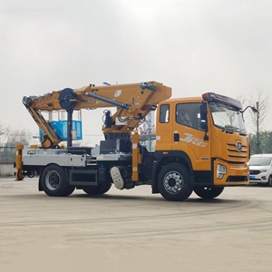 Nuovo Veicolo Aereo Diesel JIUHE con Braccio Diritto per Lavori in Altezza, <span class=keywords><strong>Camion</strong></span> per Operazioni ad Alta Quota 12m/16m/20m/25m/28m/32m/38m/45m/55m con <span class=keywords><strong>Cestello</strong></span> di Sollevamento - Product Image 4