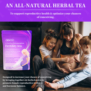 Thé Fertilité Uterin Marque Privée OEM, Ingrédients Naturels, Détox et Équilibre Hormonal Régulant pour la Santé Féminine Type Vitamines - Product Image 2