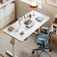 Bureau de jeu électrique intelligent Yazhi en acier au carbone à moteur unique, extensible et pliable, avec dissipation thermique