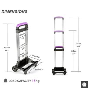 Custom Detachable Adjustable Waterproof Portable Student's Luggage Fashion <b>Kids</b> Trolley Iron <b>Tooling</b> Cart Wheel Bag Accessory - Product Image 3
