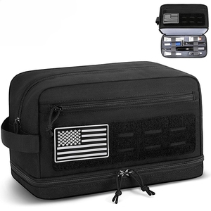 Sac de voyage portable imperméable pour hommes, sac de rangement pour ensemble de beauté et de toilette - Product Image 1