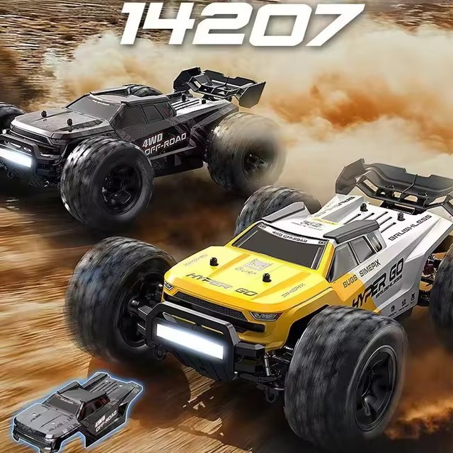 MJX 1:14 Scale High Speed Brushless RC Car 53km/h RTR with 2 Bodies Remote Control Racing Vehicle Toy