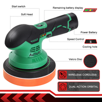 Polisseuse de voiture portable sans fil 12V personnalisée batterie Li-ion tampon et machine de nettoyage pour l'entretien de la voiture