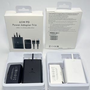 Cargador de Pared Rápido PD de 65W y 3 Puertos, Adaptador de Corriente USB C de Alta Calidad con Enchufe para Reino Unido, Estados Unidos y la UE, Uso Diario a Largo Plazo para Samsung Galaxy S22-S26 - Product Image 5