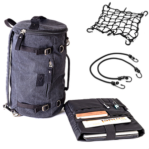 MENAT <strong>Ruck</strong> <strong>Sacks</strong> Motorcycle Laptop Backpack Canvas Zipper Closure 36-55L Capacity Ergonomic Design Multi-Purpose Cycling Bag - Product Image 6