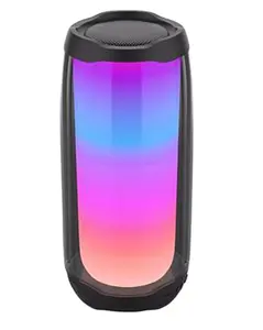 Portable Speaker With Cool Colorful Light Super Quality BT Speaker Deep Bass Loud Sound Wireless Speaker