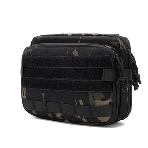 Large Outdoor Portable Tactical Molle Utility <b>Bag</b> Zipper Closure Multi-Functiona First Aid <b>Medical</b> Tool Storage <b>Bag</b> - Product Image 3