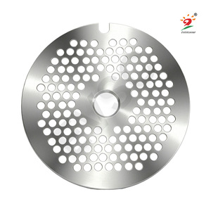 Rejilla para picadora de carne Evsc, disco de malla fina de acero inoxidable de 61,5mm para accesorios de picadora manual - Product Image 4