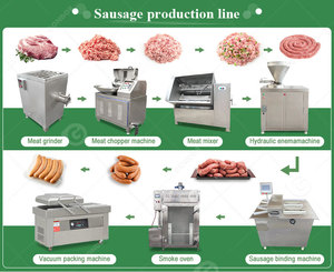 Cortador automático industrial de nudo de corbata, máquina atadora de salchichas con enlace giratorio de chorizo eléctrico con enlazador - Product Image 6