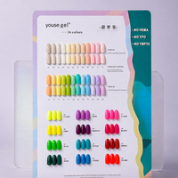Youse 2026 Nouvelle Collection Sweet Dream – Kit de Vernis Gel Solide 36 Couleurs Françaises 15ml – Bouteille Été Macaron Néon pour Ongles