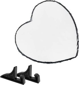 7.9x7.9 inch ảnh thăng hoa Slate với màn hình chủ khoảng trống hình trái tim đá đá tùy chỉnh khung ảnh - Product Image 1