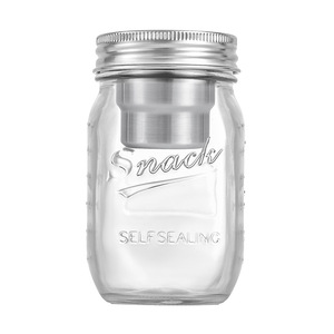 Couvre-<span class=keywords><strong>salade</strong></span> en acier inoxydable de qualité alimentaire à large ouverture avec couvercle à double spirale pour bocal Mason de 70 mm et 86 mm - Product Image 5