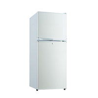Réfrigérateur de cuisine à double porte 108L, vente chaude d'usine, approuvé SAA SASO