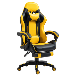 Le moins cher en gros en cuir de qualité supérieure Best Silla Rouge Noir Chaise <span class=keywords><strong>Gamer</strong></span> Expédition rapide Pro Linkage <span class=keywords><strong>Pc</strong></span> Chaise de jeu avec repose-pieds - Product Image 2