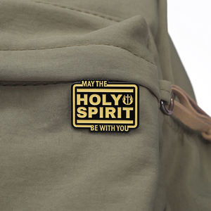 Kind Gottes Emaille Pins Christlicher Glaube Brosche Heiliger Geist Zitat Abzeichen Schmuck Geschenk für religiöse Freunde - Product Image 3