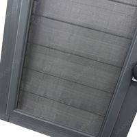 Cadre en aluminium de haute qualité Design de luxe Fenêtres électriques à persiennes Télécommande Fenêtre électrique en verre Jalousie pour la maison