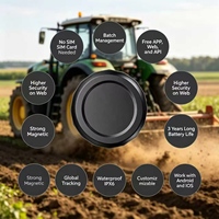 Etiqueta Magnética Inteligente de Alta Resistencia, Antirrobo, Localizador de Vehículos a Prueba de Agua, Sistema de Alarma para Automóviles, Dispositivo IoT
