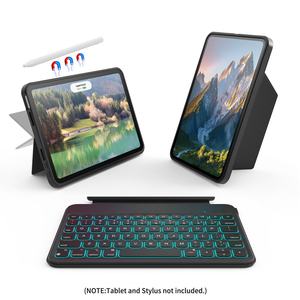 Funda con Teclado Retroiluminado RGB Desmontable para iPad Mini 6ª y 7ª Generación, Delgada y Ligera, para Niños, Estudio, Adultos, Trabajo - Product Image 3