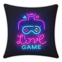 Hot Selling Digital Game Box Muster 18*18 Zoll Lustige maßge schneiderte dekorative hochwertige Home Sofa Throw Kissen bezüge