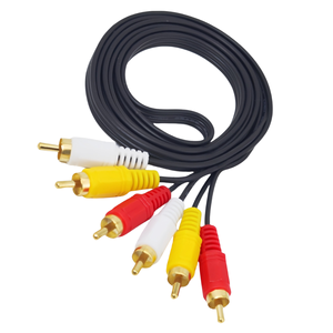 SHANWEI - Cable Adaptador de TV M3U en Oferta, Arnés de Cable con 3 Conectores RCA, Audio y <span class=keywords><strong>Video</strong></span> Compuesto, Altavoz Macho, Monitor Amplificado, <span class=keywords><strong>MP3</strong></span> - Product Image 2